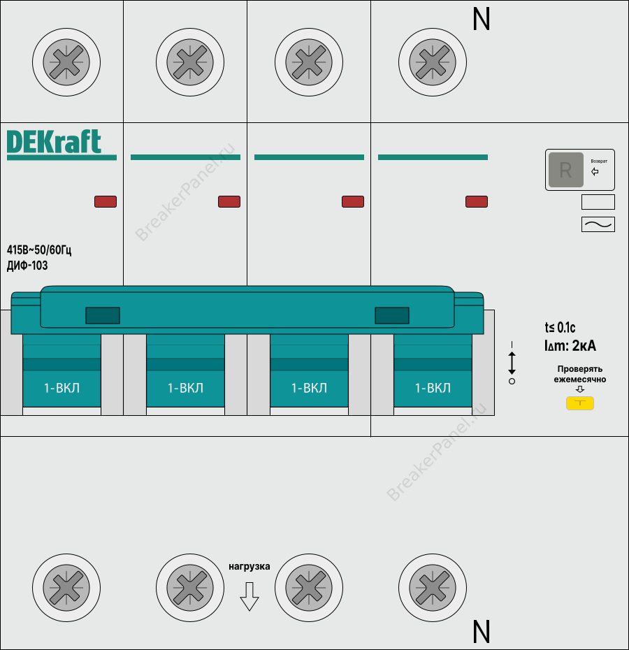 DEKraft 16409DEK